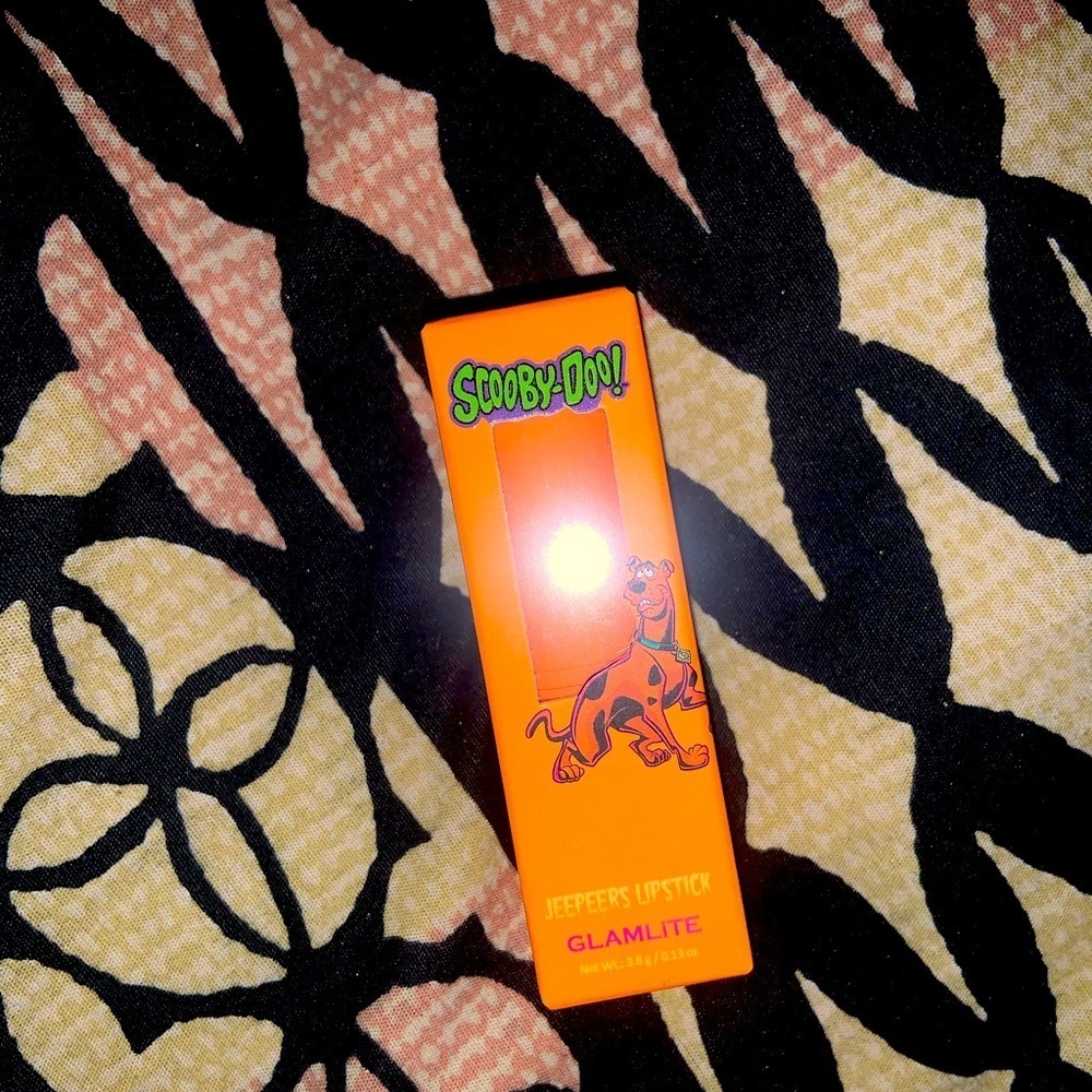 Glamlite Scooby doo jeepers Lipstick new in box limited edition